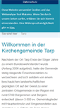 Mobile Screenshot of kirchenmusik-tarp.de